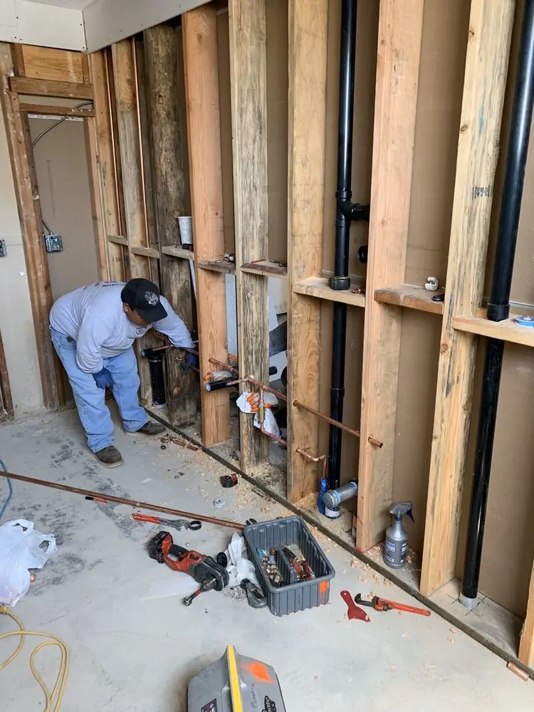 Commercial rough-in plumbing for Gas Line Repair in Maxatawny